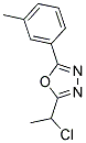 2-(1-CHLOROETHYL)-5-(3-METHYLPHENYL)-1,3,4-OXADIAZOLE Struktur