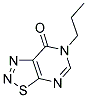 6-PROPYL[1,2,3]THIADIAZOLO[5,4-D]PYRIMIDIN-7(6H)-ONE Struktur