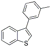 3-(3-METHYLPHENYL)-1-BENZOTHIOPHENE Struktur