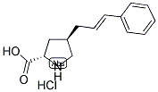 (R)-GAMMA-(3-PHENYL-ALLYL)-L-PROLINE-HCL Struktur