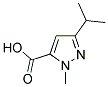 5-ISOPROPYL-2-METHYL-2H-PYRAZOLE-3-CARBOXYLIC ACID Struktur