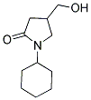 1-CYCLOHEXYL-4-(HYDROXYMETHYL)-2-PYRROLIDINONE Struktur