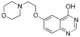 6-(2-MORPHOLIN-4-YL-ETHOXY)-QUINAZOLIN-4-OL Struktur