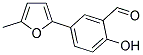 2-HYDROXY-5-(5-METHYL-2-FURYL)BENZALDEHYDE Struktur