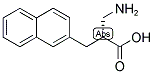 (R)-2-AMINOMETHYL-3-NAPHTHALEN-2-YL-PROPIONIC ACID Struktur