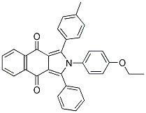 2-(4-ETHOXYPHENYL)-1-(4-METHYLPHENYL)-3-PHENYL-2H-BENZO[F]ISOINDOLE-4,9-DIONE Struktur