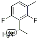 (S)-1-(2,6-DIFLUORO-3-METHYLPHENYL)ETHANAMINE Struktur