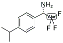 (1S)-2,2,2-TRIFLUORO-1-[4-(METHYLETHYL)PHENYL]ETHYLAMINE Struktur