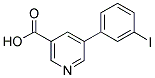 5-(3-IODOPHENYL)NICOTINIC ACID Struktur