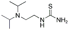 (2-DIISOPROPYLAMINO-ETHYL)-THIOUREA Struktur