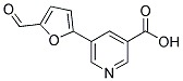 5-(5-FORMYL-2-FURYL)NICOTINIC ACID Struktur