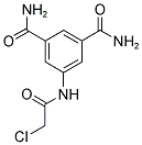 5-[(CHLOROACETYL)AMINO]ISOPHTHALAMIDE Struktur