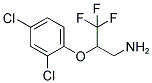 2-(2,4-DICHLORO-PHENOXY)-3,3,3-TRIFLUORO-PROPYLAMINE Struktur