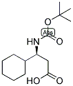 (S)-3-TERT-BUTOXYCARBONYLAMINO-3-CYCLOHEXYL-PROPIONIC ACID Struktur