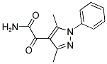 2-(3,5-DIMETHYL-1-PHENYL-1H-PYRAZOL-4-YL)-2-OXOACETAMIDE Struktur