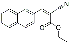 2-CYANO-3-NAPHTHALEN-2-YL-ACRYLIC ACID ETHYL ESTER Struktur