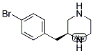 (S)-2-(4-BROMO-BENZYL)-PIPERAZINE Struktur