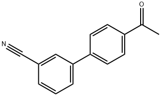 4'-ACETYL[1,1'-BIPHENYL]-3-CARBONITRILE Struktur