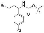 TERT-BUTYL 3-BROMO-1-(4-CHLOROPHENYL)PROPYLCARBAMATE Struktur