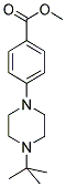 TERT-BUTYL 4-[4-(METHOXYCARBONYL)PHENYL]PIPERAZINE Struktur
