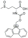 FMOC-D-MET(O)-OH Struktur