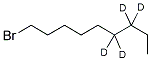 1-BROMONONANE-6,6,7,7-D4 Struktur
