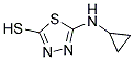 5-(CYCLOPROPYLAMINO)-1,3,4-THIADIAZOLE-2-THIOL Struktur