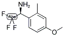 (1S)-2,2,2-TRIFLUORO-1-(4-METHOXY-2-METHYLPHENYL)ETHYLAMINE Struktur