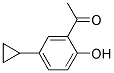 1-(5-CYCLOPROPYL-2-HYDROXYPHENYL)ETHANONE Struktur