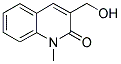 3-HYDROXYMETHYL-1-METHYL-1H-QUINOLIN-2-ONE Struktur