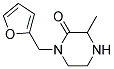 1-(2-FURYLMETHYL)-3-METHYLPIPERAZIN-2-ONE Struktur