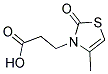 3-(4-METHYL-2-OXO-1,3-THIAZOL-3(2H)-YL)PROPANOIC ACID Struktur