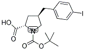 BOC-(R)-GAMMA-(4-IODO-BENZYL)-L-PROLINE Struktur