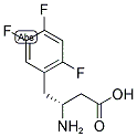 (R)-3-AMINO-4-(2,4,5-TRIFLUOROPHENYL)BUTYRIC ACID Struktur