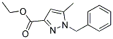 ETHYL 1-BENZYL-5-METHYL-1H-PYRAZOLE-3-CARBOXYLATE Struktur