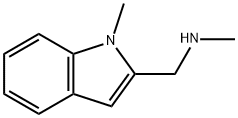 METHYL-(1-METHYL-1H-INDOL-2-YLMETHYL)-AMINE Struktur