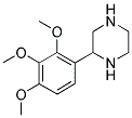 2-(2,3,4-TRIMETHOXY-PHENYL)-PIPERAZINE Struktur