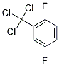 1,4-DIFLUORO-2-(TRICHLOROMETHYL)BENZENE Struktur