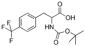 2-TERT-BUTOXYCARBONYLAMINO-3-(4-TRIFLUORO-METHYL-PHENYL)-PROPIONIC ACID Struktur