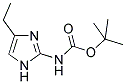 (4-ETHYL-1H-IMIDAZOL-2-YL)-CARBAMIC ACID TERT-BUTYL ESTER Struktur