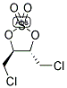 1,4-DICHLOROBUTANE-2S-3S-DIOL SULFATE Struktur