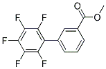 METHYL 2',3',4',5',6'-PENTAFLUORO[1,1'-BIPHENYL]-3-CARBOXYLATE Struktur