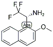 (1R)-2,2,2-TRIFLUORO-1-(2-METHOXYNAPHTHYL)ETHYLAMINE Struktur