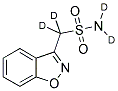 Zonisamide-d4 Struktur