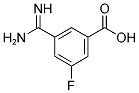 3-CARBAMIMIDOYL-5-FLUORO-BENZOIC ACID Struktur