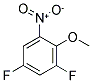 2,4-DIFLUORO-6-NITROANISOLE Struktur