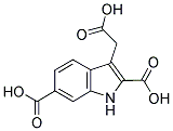 3-(CARBOXYMETHYL)-1H-INDOLE-2,6-DICARBOXYLIC ACID Struktur