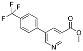 METHYL 5-[4-(TRIFLUOROMETHYL)PHENYL]NICOTINATE Struktur