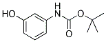 N-BOC-3-AMINOPHENOL Struktur