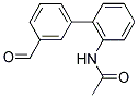 N-(3'-FORMYL[1,1'-BIPHENYL]-2-YL)ACETAMIDE Struktur